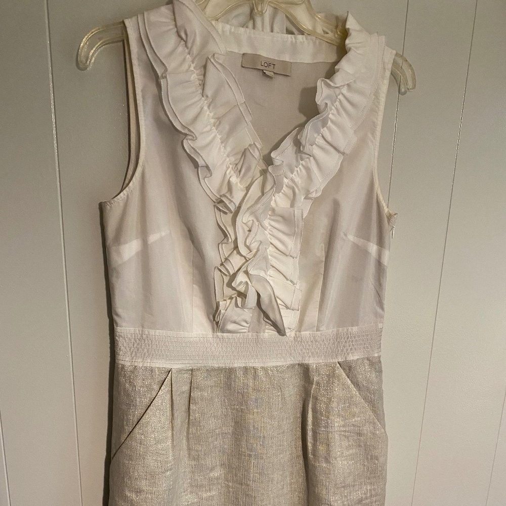 LOFT Women's Sleeveless Dress, Size 10